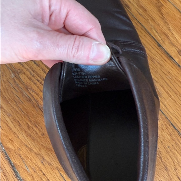 St John’s Bay vintage Brown Leather Ankle Boots 7.5 - Picture 5 of 7